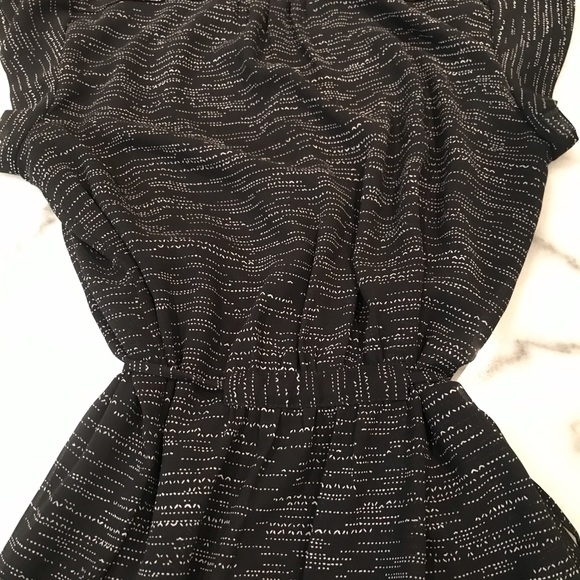 black and white knee length dress - Picture 4 of 8